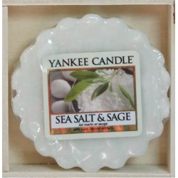 Sea salt and sage, Sól morska i szałwia, wosk Yankee Candle