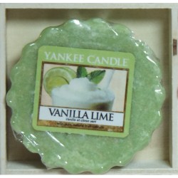 Vanilla Lime - Waniliowa limonka wosk Yankee Candle, o zapachu wanilii, cukru trzcinowego i limonki.