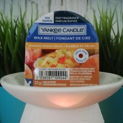 Mango Peach Salsa wosk Yankee Candle