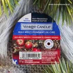Red Apple Wreath, wosk Yankee Candle