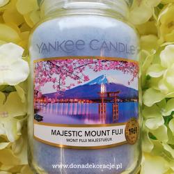 Majestic mount Fuji duża świeca Yankee Candle