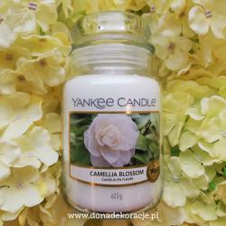 Camellia blossom duża świeca Yankee Candle