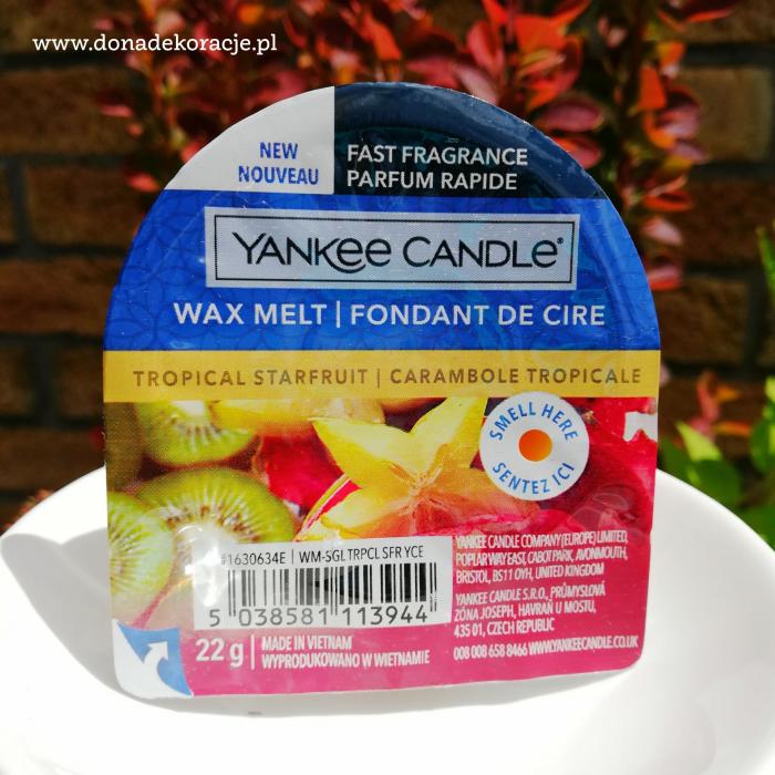 Tropical starfruit wosk Yankee Candle