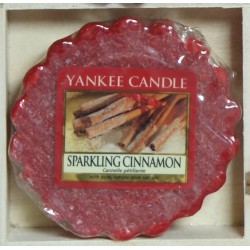 Sparkling Cinnamon, Musujący cynamon, wosk Yankee Candle.