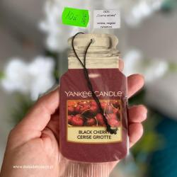 Black Cherry zapach samochodowy car jar Yankee Candle