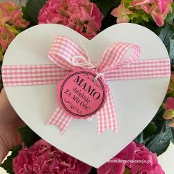 Serce z czekoladkami, box z Ferrero Rocher