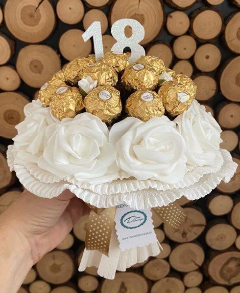 Bukiety z cukierków